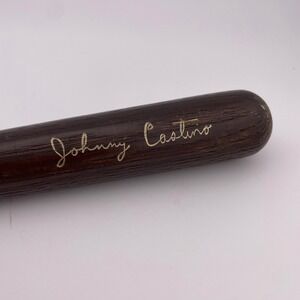 VTG Louisville Slugger 125 Johnny Castino Wood Baseball Bat Brown Ash 16" USA